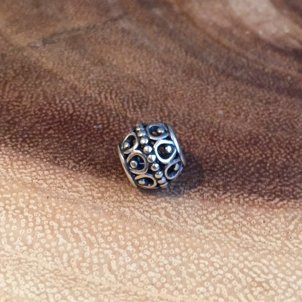 Pandora A Cloud’s Silver Lining Openwork Charm St… - image 2